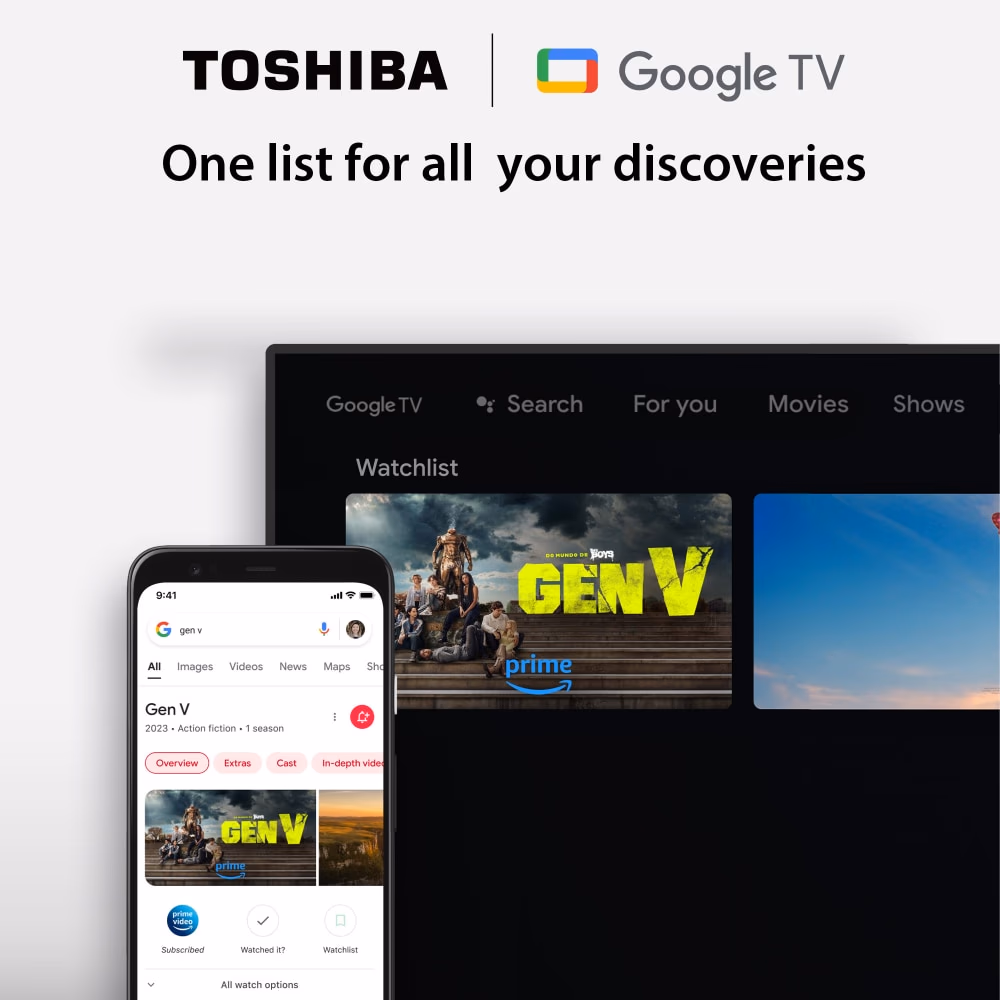 Toshiba 81.3 cm (32 Inch) QLED HD TV, 32E38RP